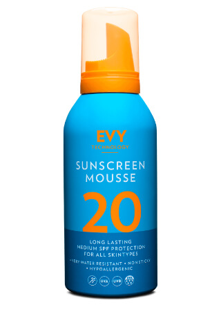 EVY Sunscreen Mousse SPF 20 (150 ml)