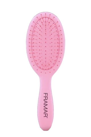 Framar Mini Detangle Brush Pink