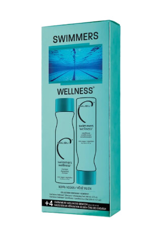 Malibu Swimmers Wellness Collection šampón 266 ml+ kondicionér 266 ml + wellness sáčky 4 kusy