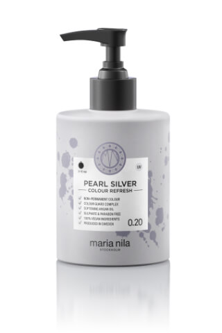 Maria Nila Colour Refresh Pearl Silver maska s farebnými pigmentami 300 ml