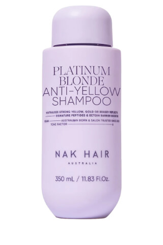 NAK Signature Platinum Blonde Anti-Yellow Shampoo 350 ml
