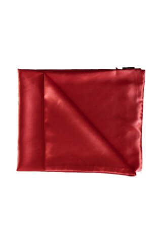 Pongee Pillow Case Red 65x50 cm