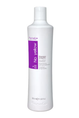 Fanola No yellow shampoo antigiallo šampón na šedivé, zosvetlené a odfarbované vlasy 350 ml