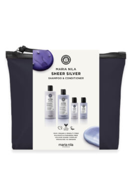 Maria Nila Beauty Bag Sheer Silver