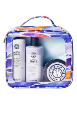Maria Nila Sheer Silver Beauty Bag 2023