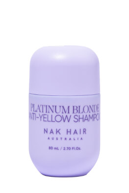 NAK Signature Platinum Blonde Anti-Yellow Shampoo 80 ml