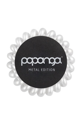 Papanga Metal Edition velká - perleťová bílá