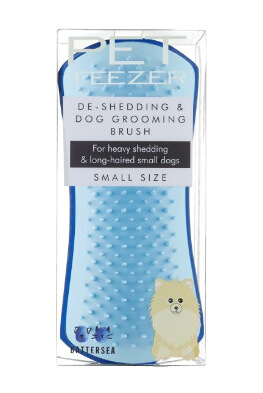 Pet Teezer De-shedding small blue