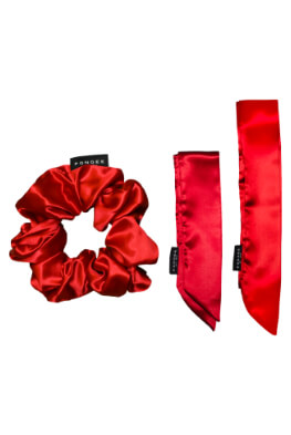 Pongee Middy Set Red