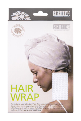 Smart SPA Vlasový Turban Waffle Biely