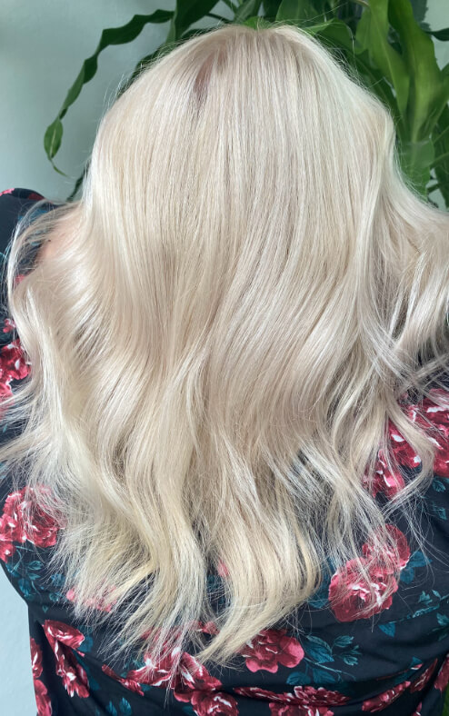Blond farba